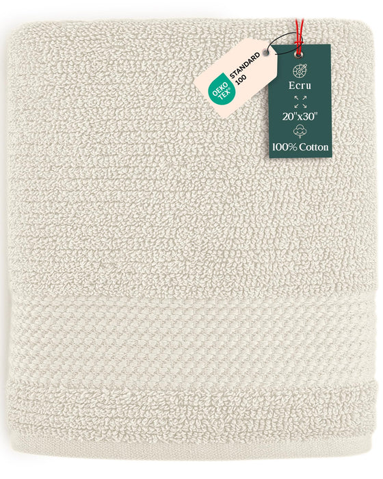 Eva Hand Towel 20x30 inch Ecru