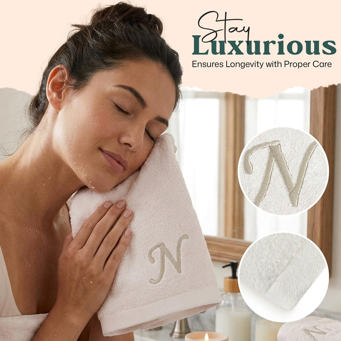Solid Hand Towel 20x30 inch (N) Ecru