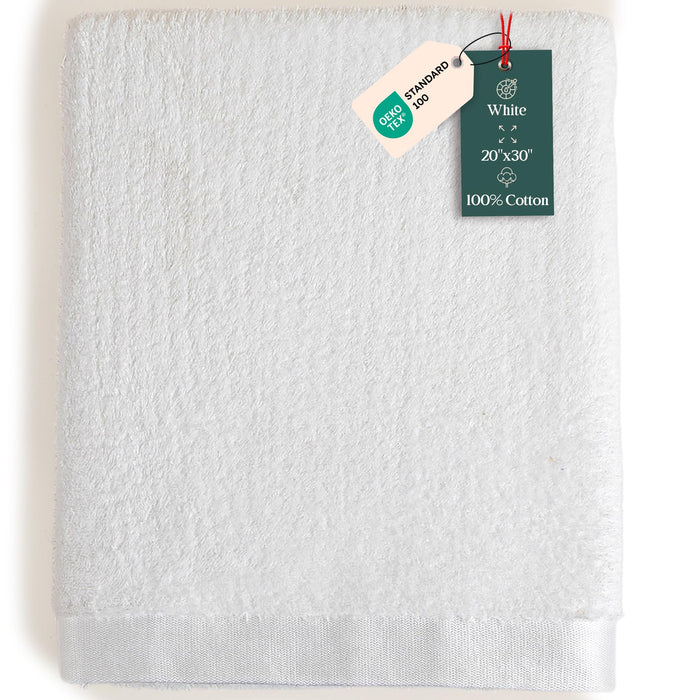 Floss Hand Towel 20x30 inch White