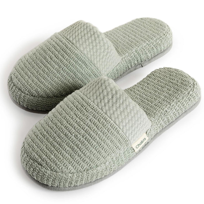 Eva Unisex Indoor House Slippers Smoke Green