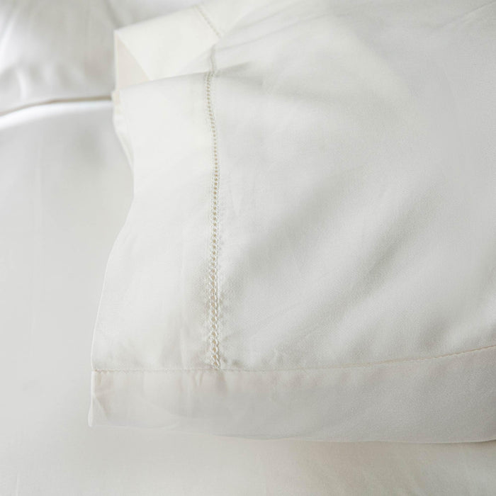 Colbert Duvet Cover Set 90x92 inch Ecru