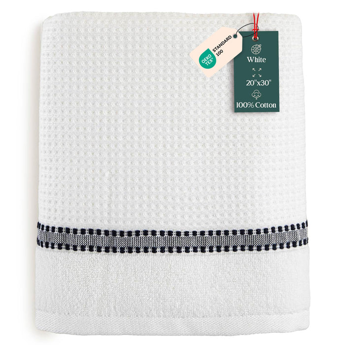Patrisa Hand Towel 20x30 inch White