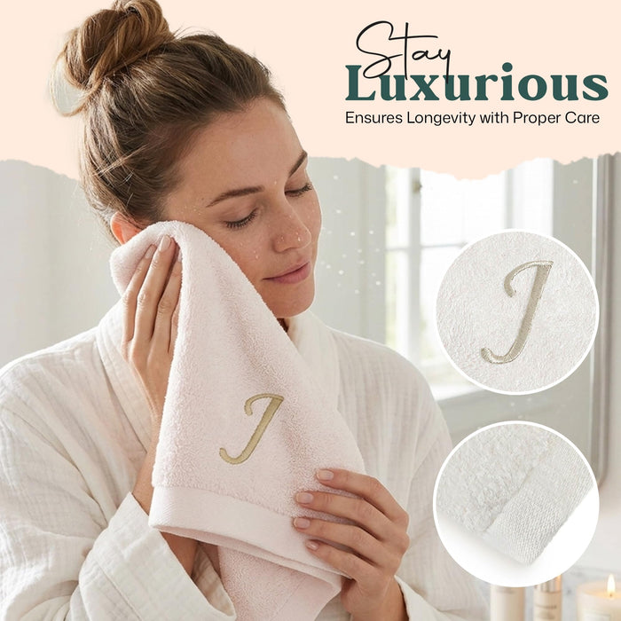 Solid Hand Towel 20x30 inch (J) Ecru