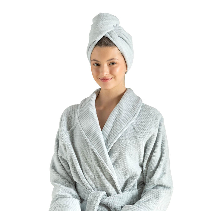 Solid Hair Bonnet Pearl Blue
