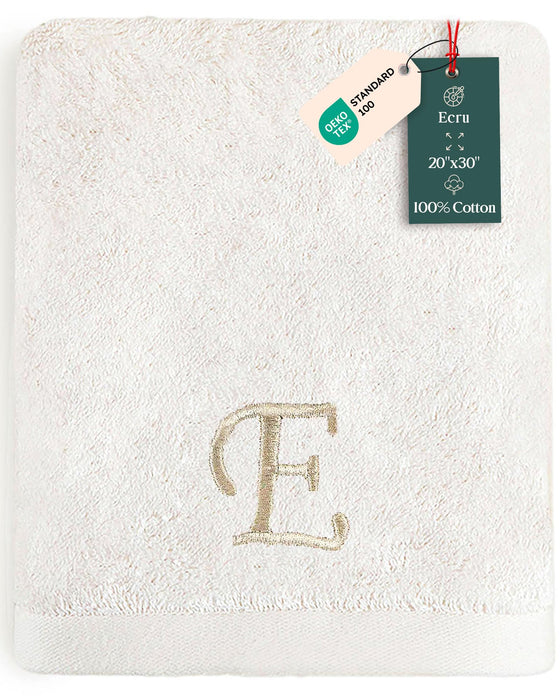 Solid Hand Towel 20x30 inch (E) Ecru