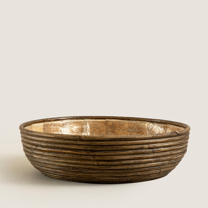 Innoq Round Decorative Bowl 14 inch Pearl