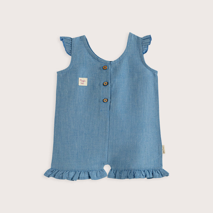 Magic Sea Romper Blue