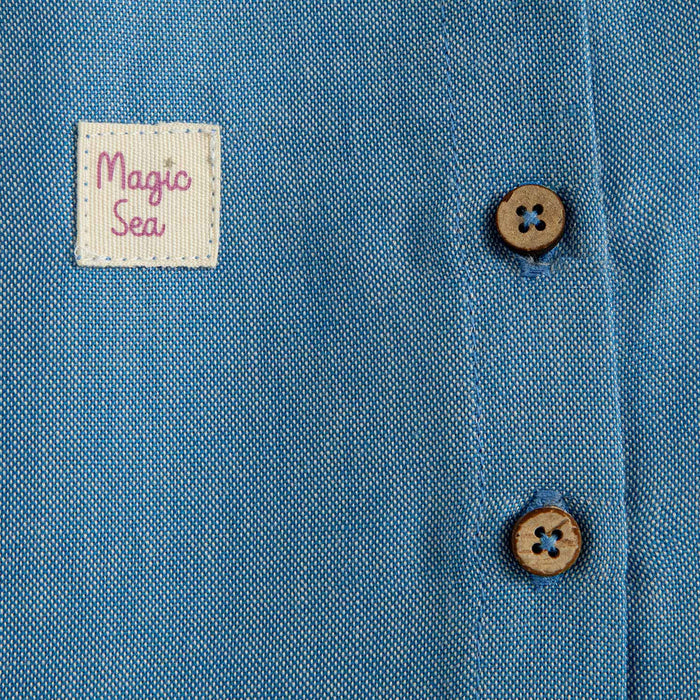 Magic Sea Romper Blue