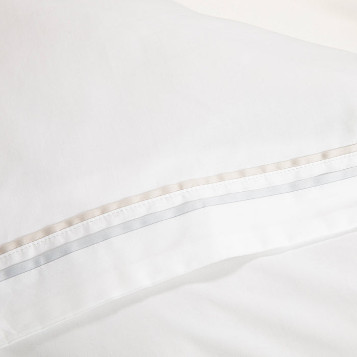 Lucine Cal King Duvet Cover 106x92 inch White