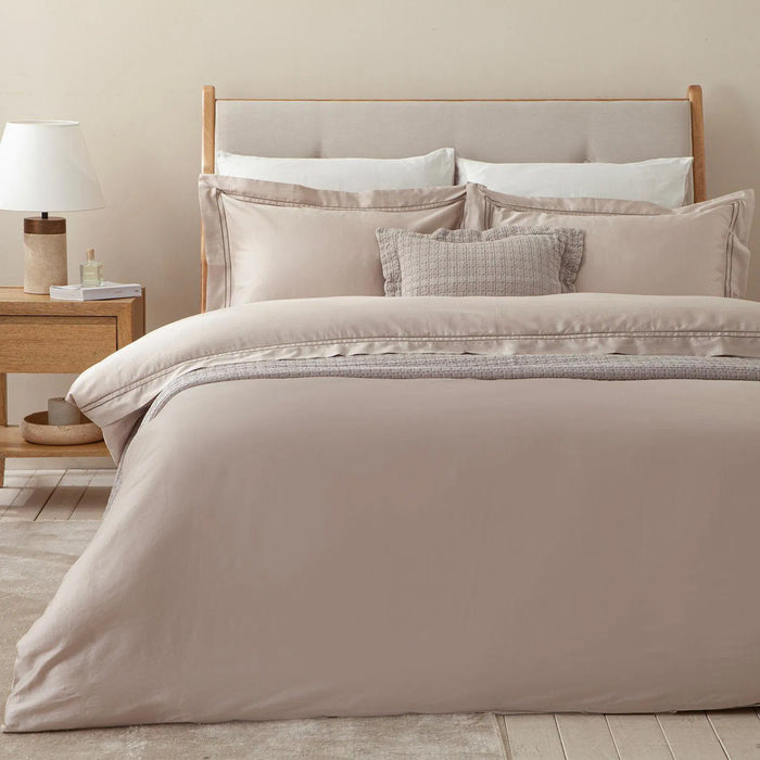 Glad Cal King Duvet Cover 106x92 inch Stone Beige