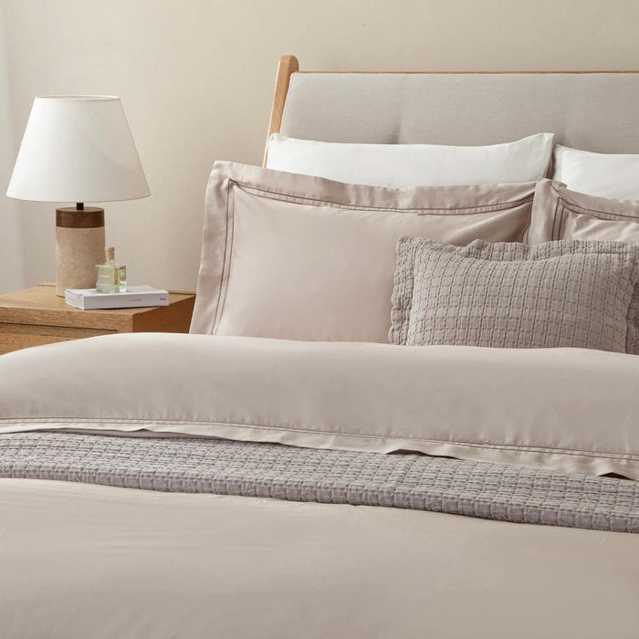 Glad Cal King Duvet Cover 106x92 inch Stone Beige