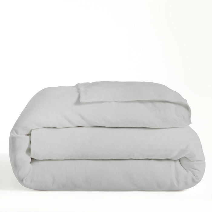 Natura Cal King Duvet Cover 106x92 inch Grey