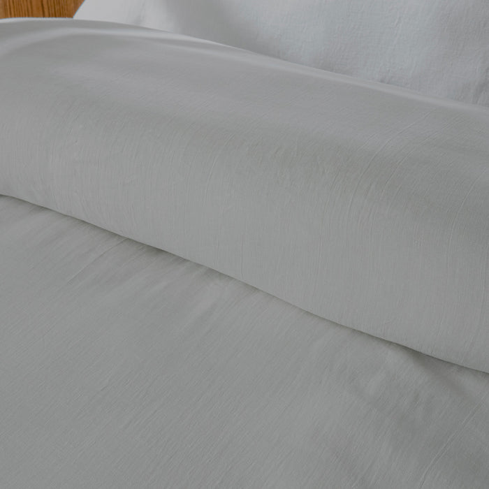 Natura Cal King Duvet Cover 106x92 inch Grey