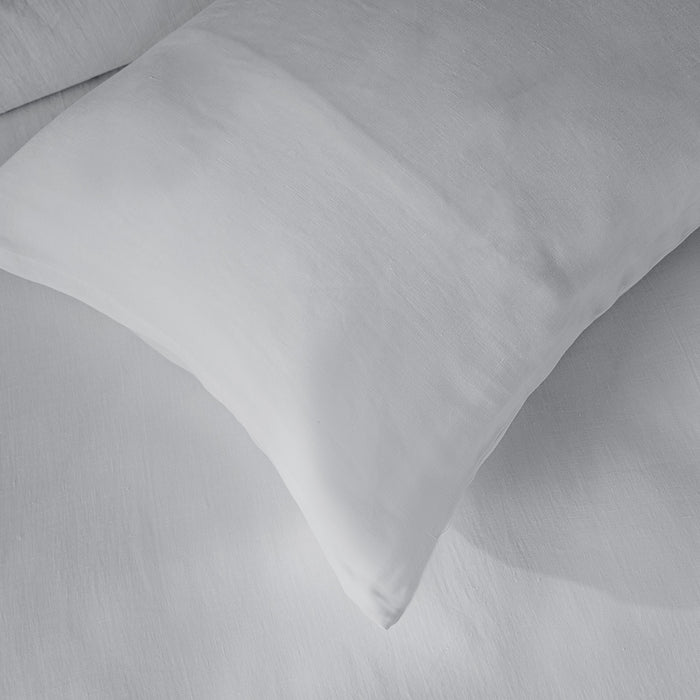 Natura Cal King Duvet Cover 106x92 inch Grey