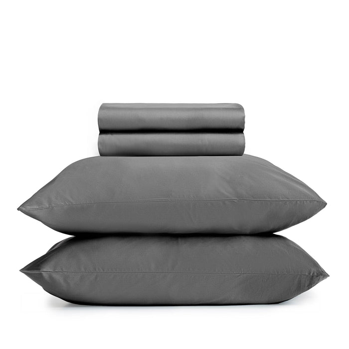 Alana King Sheet Set 72x84 inch Dark Grey