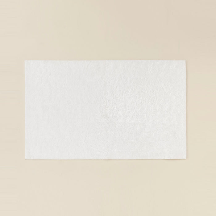Solid Bath Mat 16x24 inch White