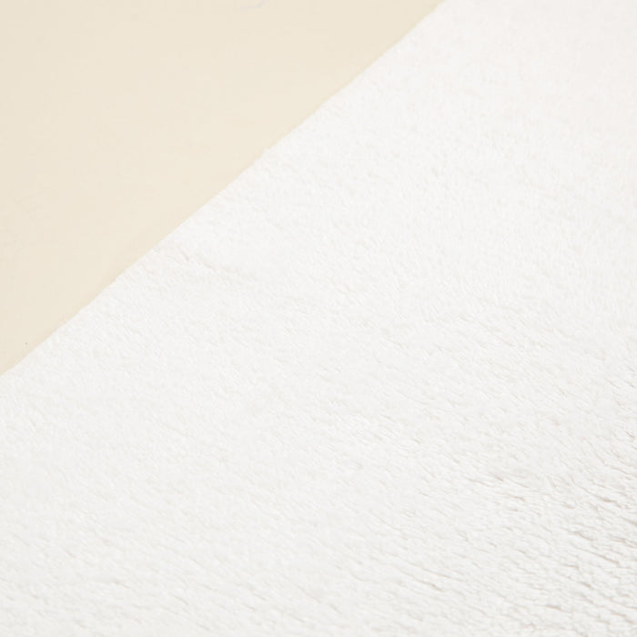 Solid Bath Mat 16x24 inch White
