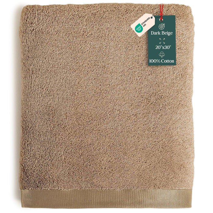Floss Hand Towel 20x30 inch Dark Beige