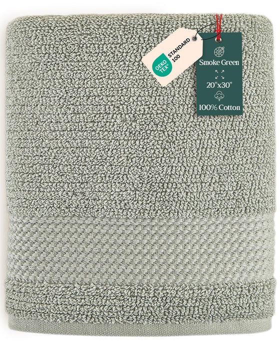 Eva Hand Towel 20x30 inch Smoke Green