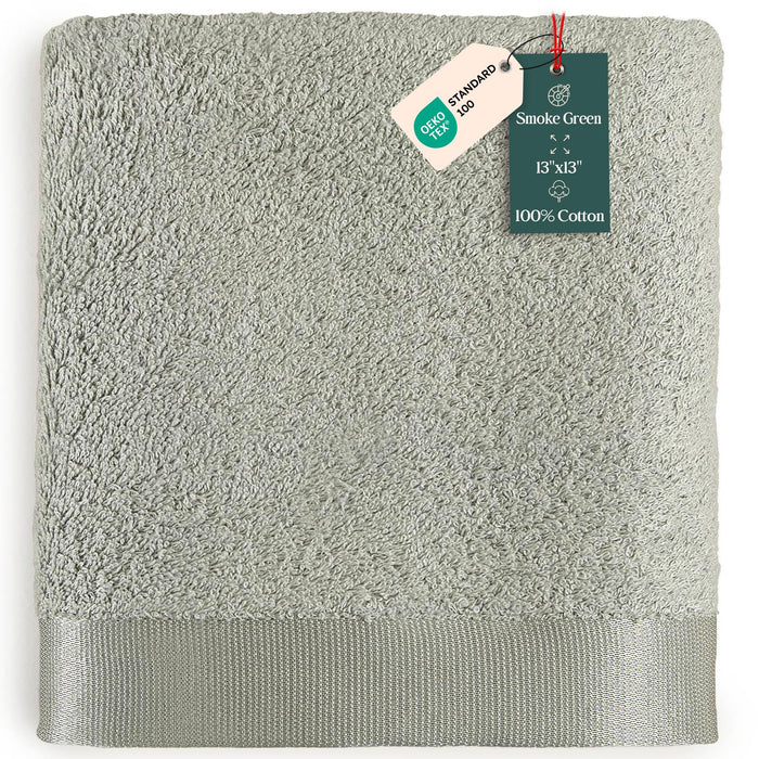 Floss Washcloth 13x13 inch Smoke Green