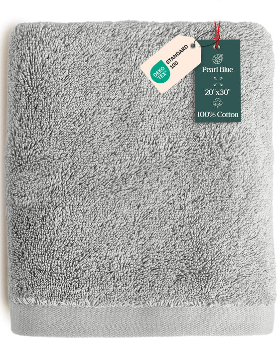 Solid Hand Towel 20x30 inch Pearl Blue