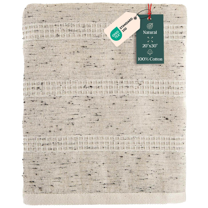 Serena Hand Towel 20x30 inch Natural