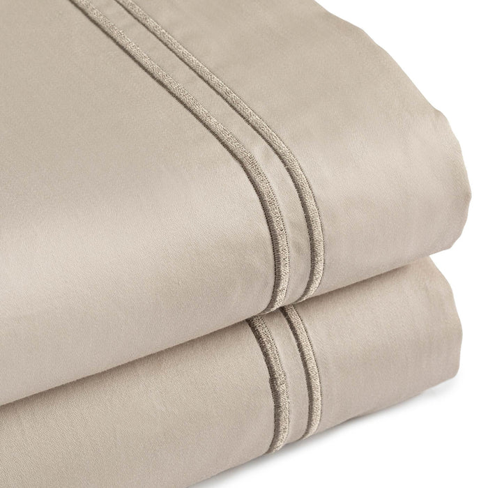 Glad Queen Sheet Set 60x80 inch Stone / Beige