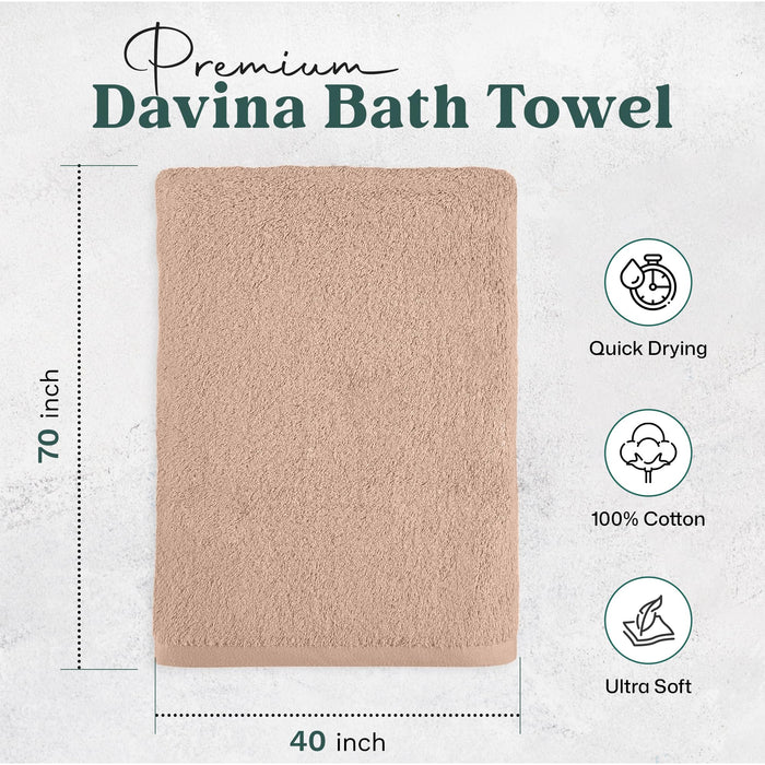 Davina Bath Sheet 40x70 inch Soft Apron