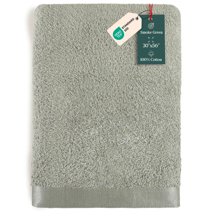 Floss Bath Towel 30x56 inch Smoke Green