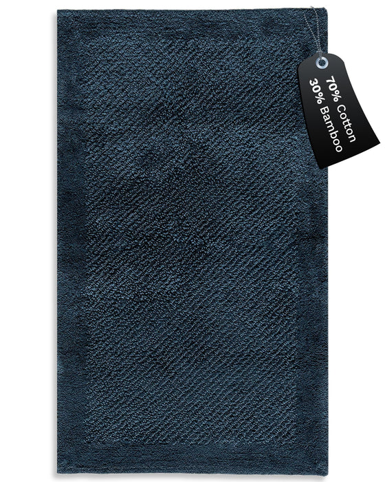 Malawi Bath Mat 16x24 inch Marine Blue